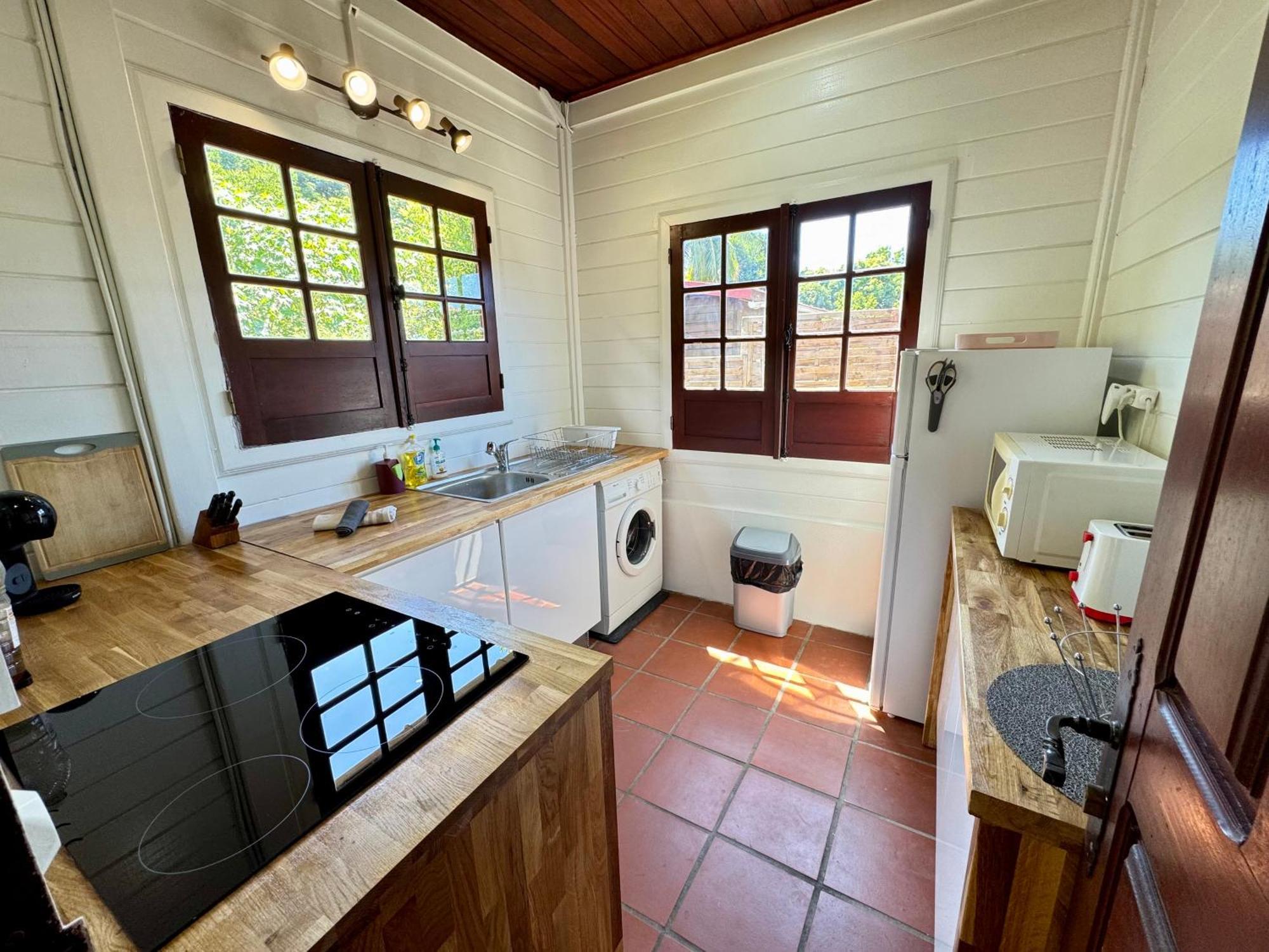 Le Gaspardo , 2 Chambres Climatisees , A 2 Mins A Pied De La Plage , Wifi , Jardin Clos, Parking ,Sans Vis-A-Vis Le Carbet Zewnętrze zdjęcie